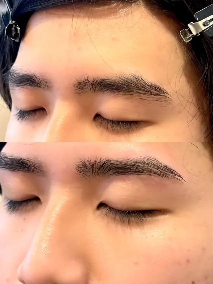 メンズ アイブロウ メンズアイブロウ ワックス脱毛 眉カット その他(アイブロウ) 渋谷・表参道サロン yukaの眉毛・アイブロウイメージ