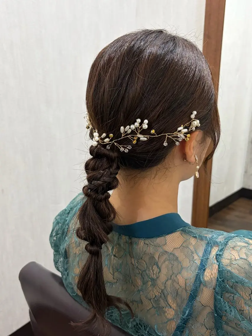 セミロング カラーモデル募集 ☘️もえな☘️のヘアスタイル