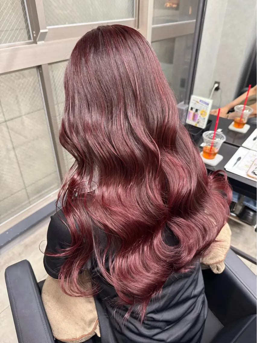 カラー りこ / 透明感カラー🎀🫧のヘアスタイル