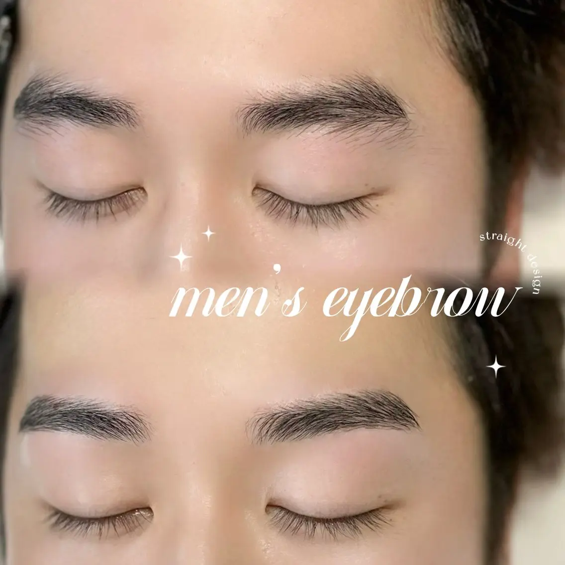 【5月28日限定✨】⟡メンズアイブロウwax脱毛⟡《眉カット・間引き・仕上げ込》の写真