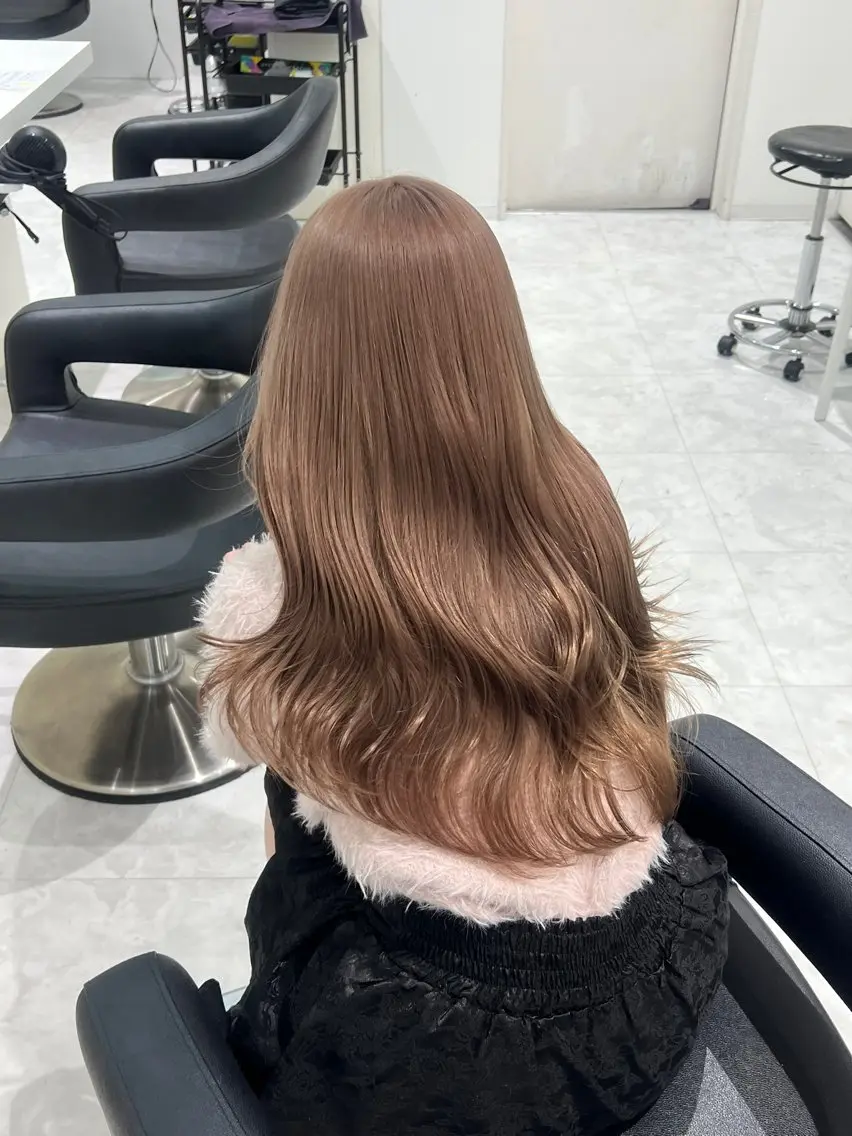 カラー ヘアカラー トリートメント 🩶透明感ダブル カラー🩶 maoのヘアスタイル