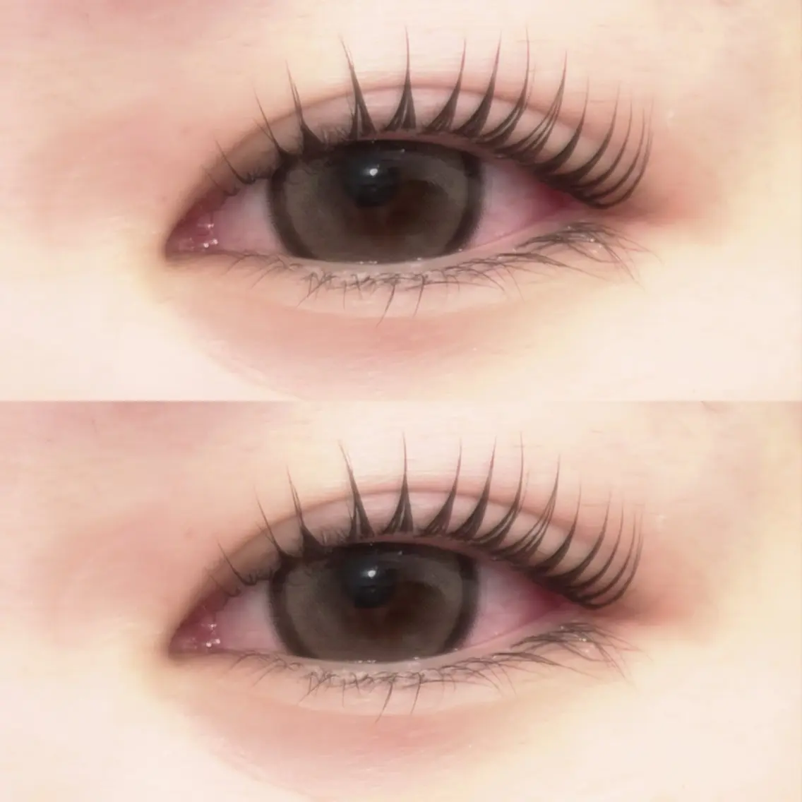 マツエク・マツパ パリジェンヌラッシュリフト nicott  京橋 安東のマツエク・マツパデザイン