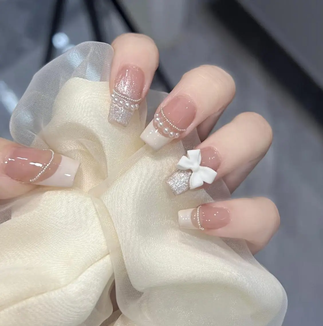 ネイル ハンドネイル ハンドケア 🍑 momo_nailのネイルデザイン