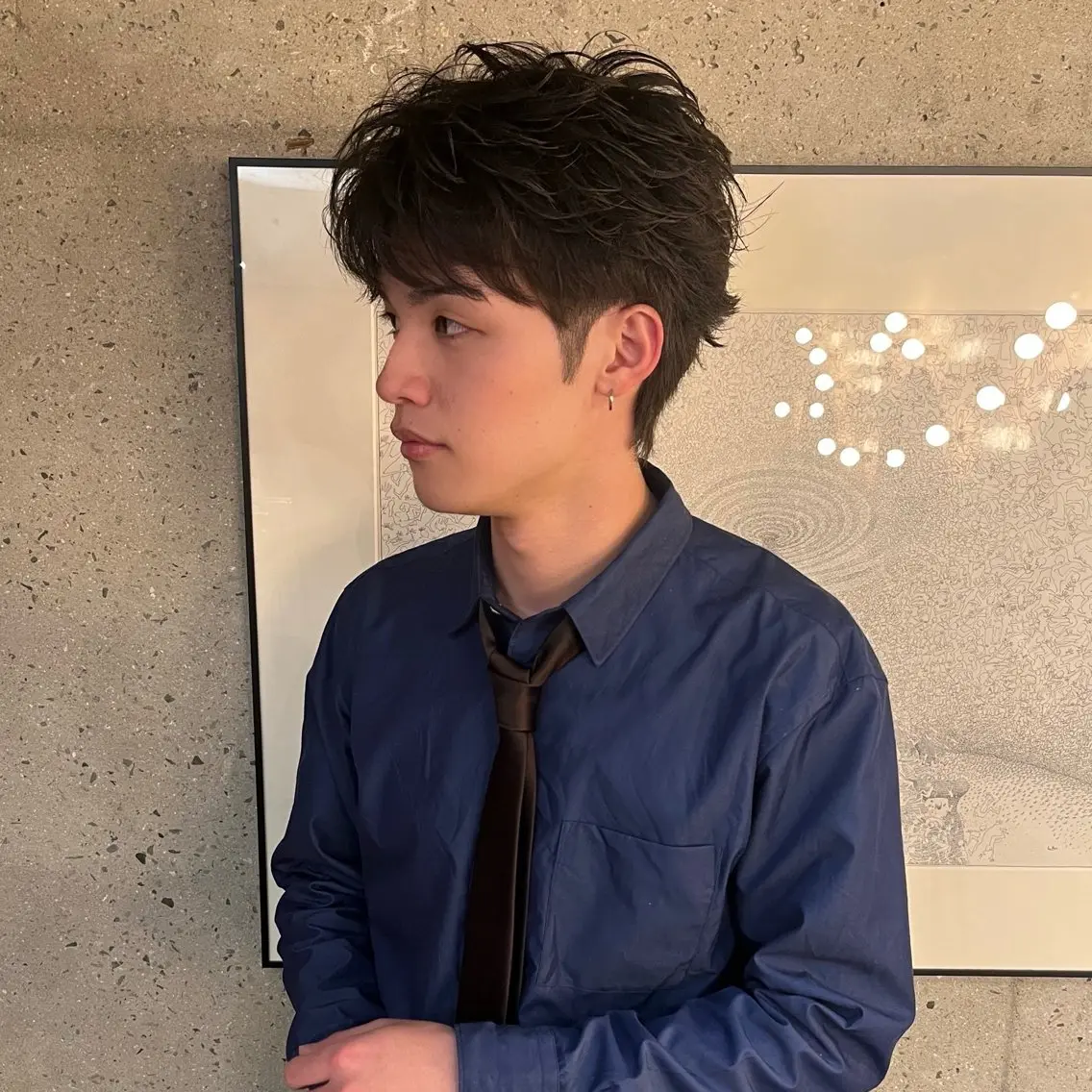 ショート メンズ カット ヘッドスパ 永井駿祐【平尾 薬院】メンズカットのヘアスタイル