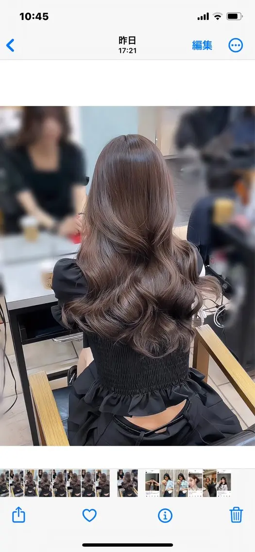ロング カット ヘアカラー トリートメント 韓国ヘア🤍🇰🇷 🫶🏻吉満のヘアスタイル