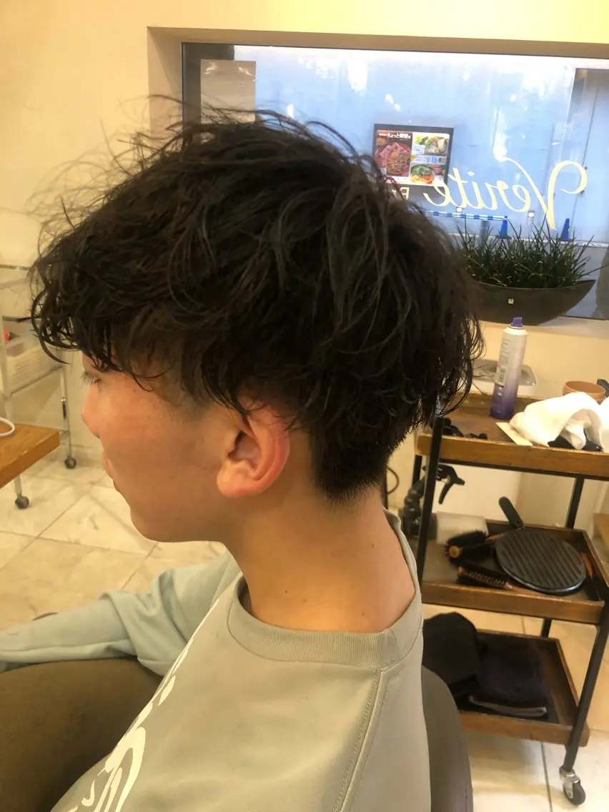 メンズ カット 札幌美容室ヴェリテ 渡邊 龍政のヘアスタイル