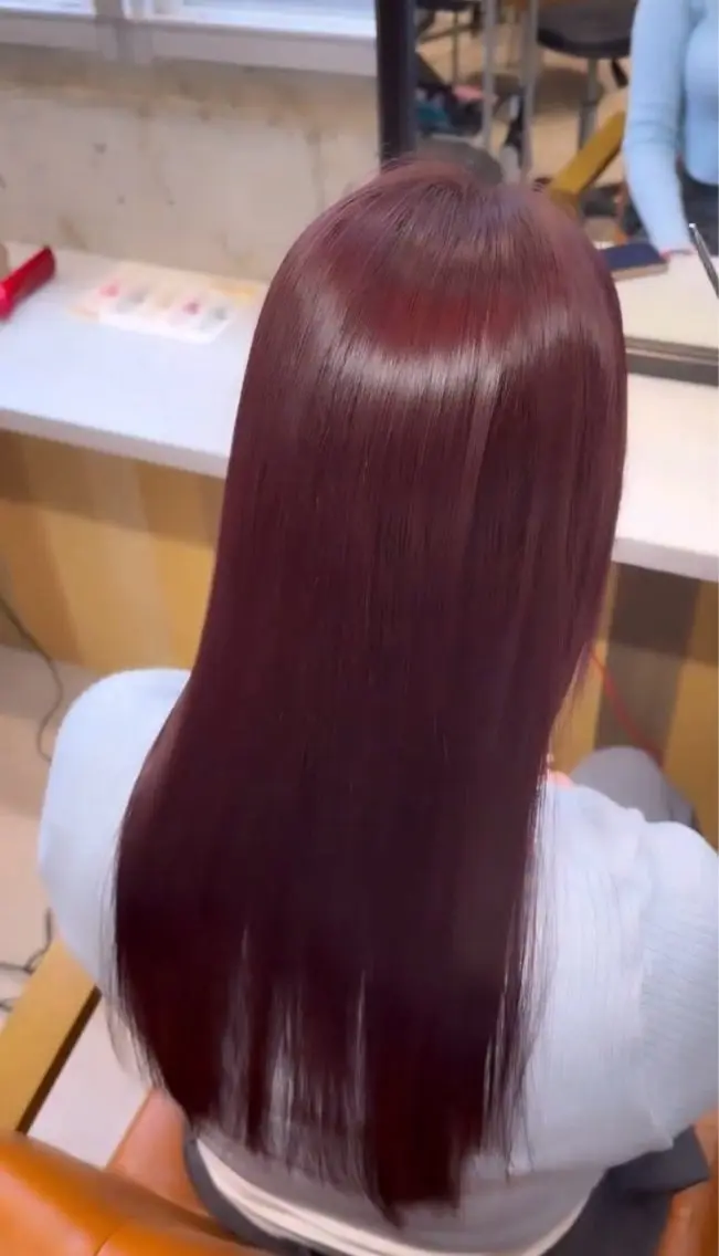 ロング ヘアカラー トリートメント 野村颯汰 カットモデル募集中のヘアスタイル