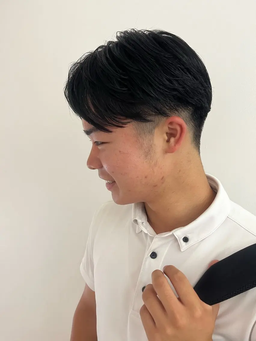 メンズ メンズパーマ/ メッシュ📍ユリのヘアスタイル