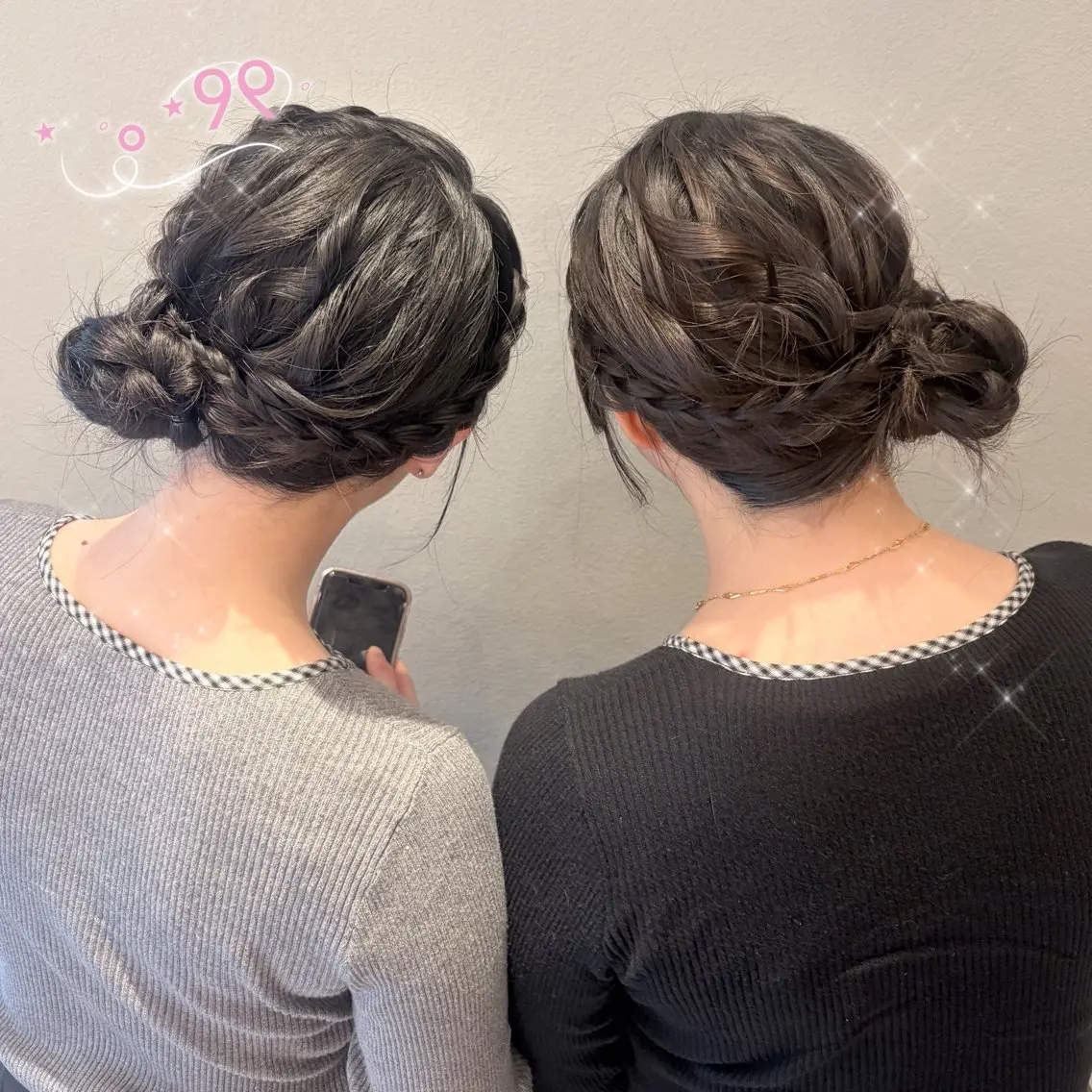 ヘアアレンジ ヘアセット 顔周り/ガーリー /ヘアメ/あつはのヘアスタイル