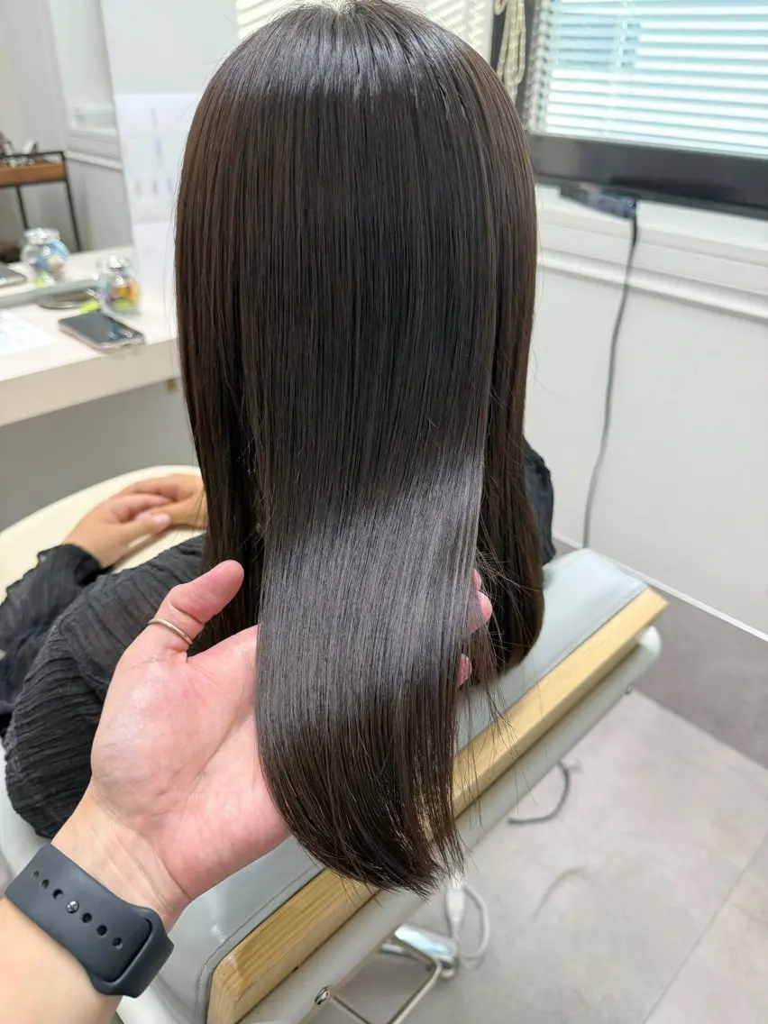 セミロング カラー カット ヘアカラー 縮毛矯正 トリートメント HIROKI ” ボブのヘアスタイル