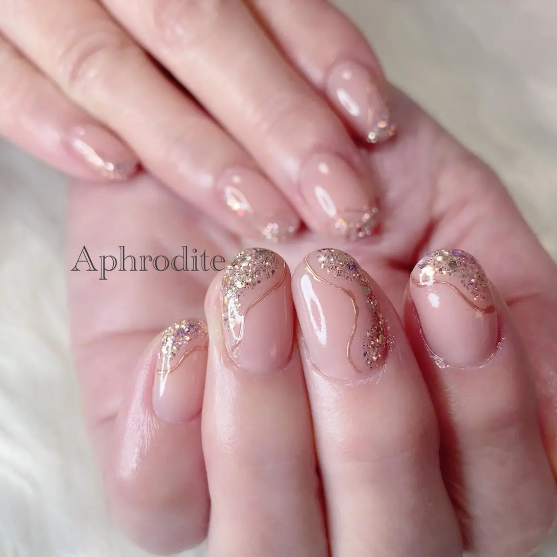 ネイル Aphrodite パラジェル認定サロンのネイルデザイン