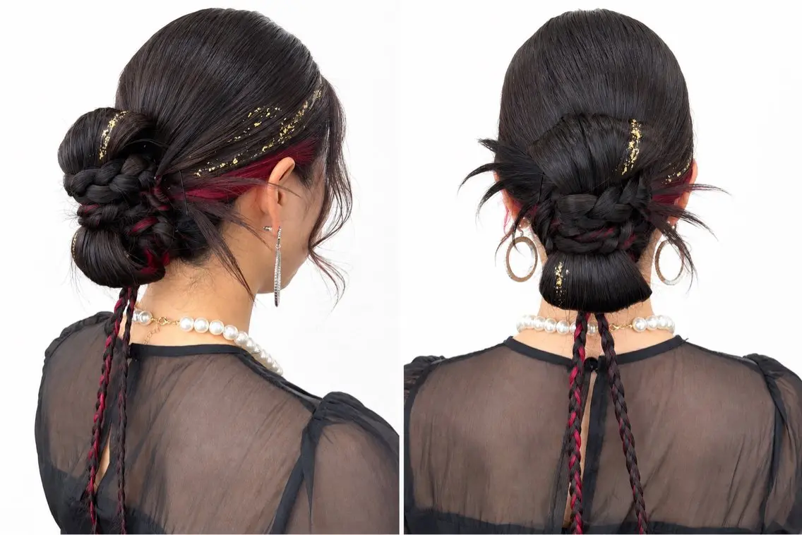 ヘアセットの写真