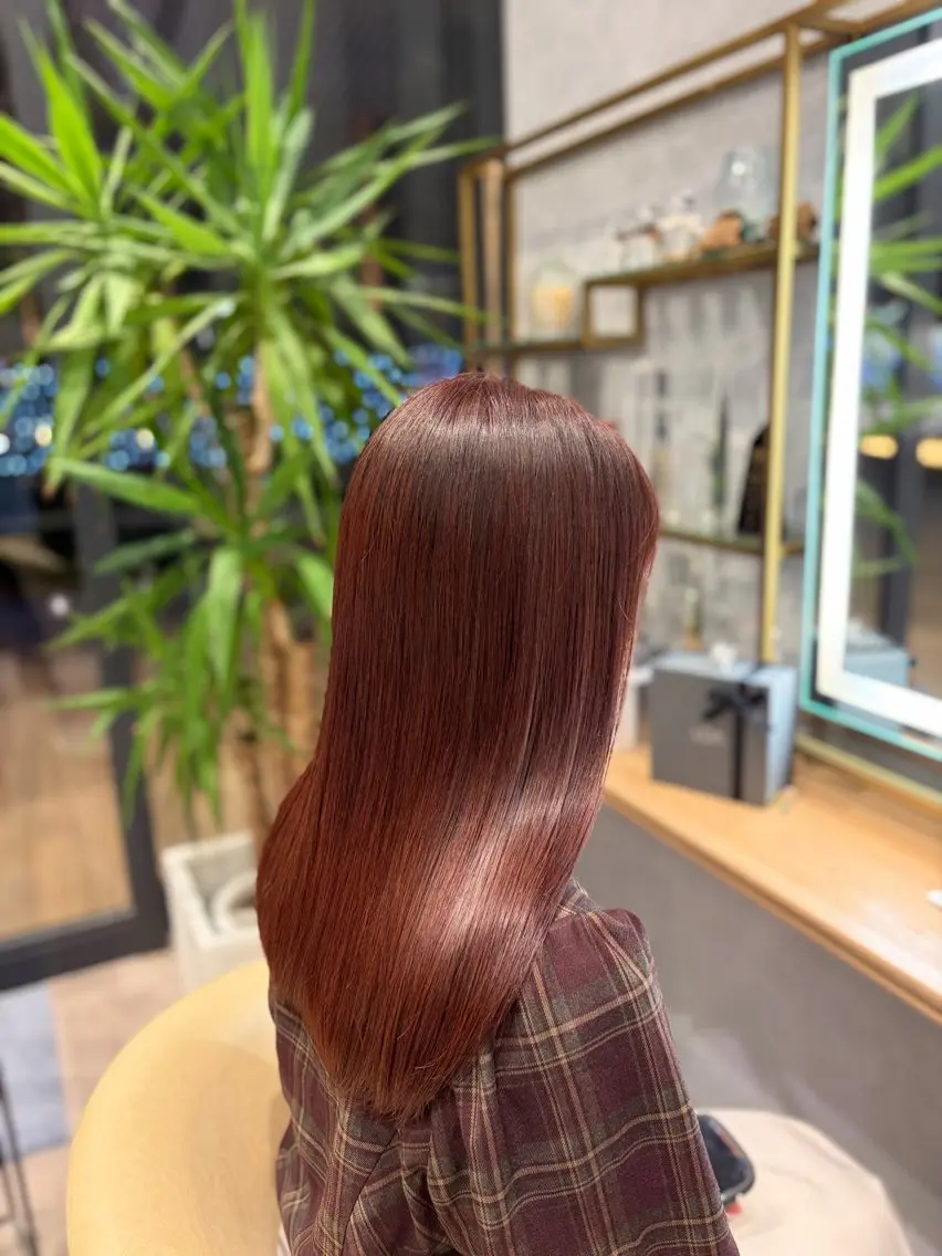 カラー 高橋 南波のヘアスタイル