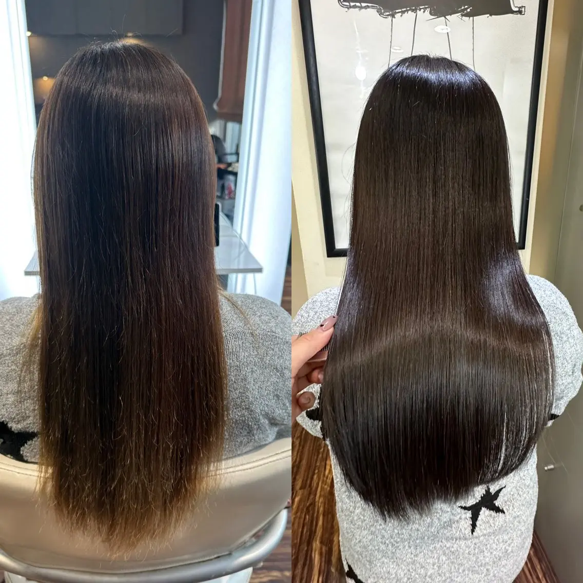 ロング 髪質改善サロン 南船場　みおのヘアスタイル