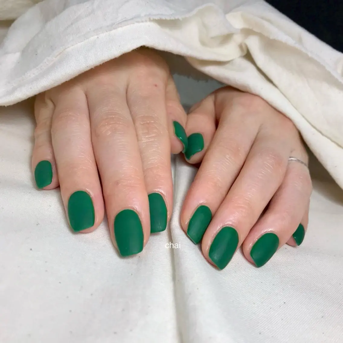 ネイル マットネイル ハンドネイル chai nail _ai📍鶴橋/桃谷のネイルデザイン