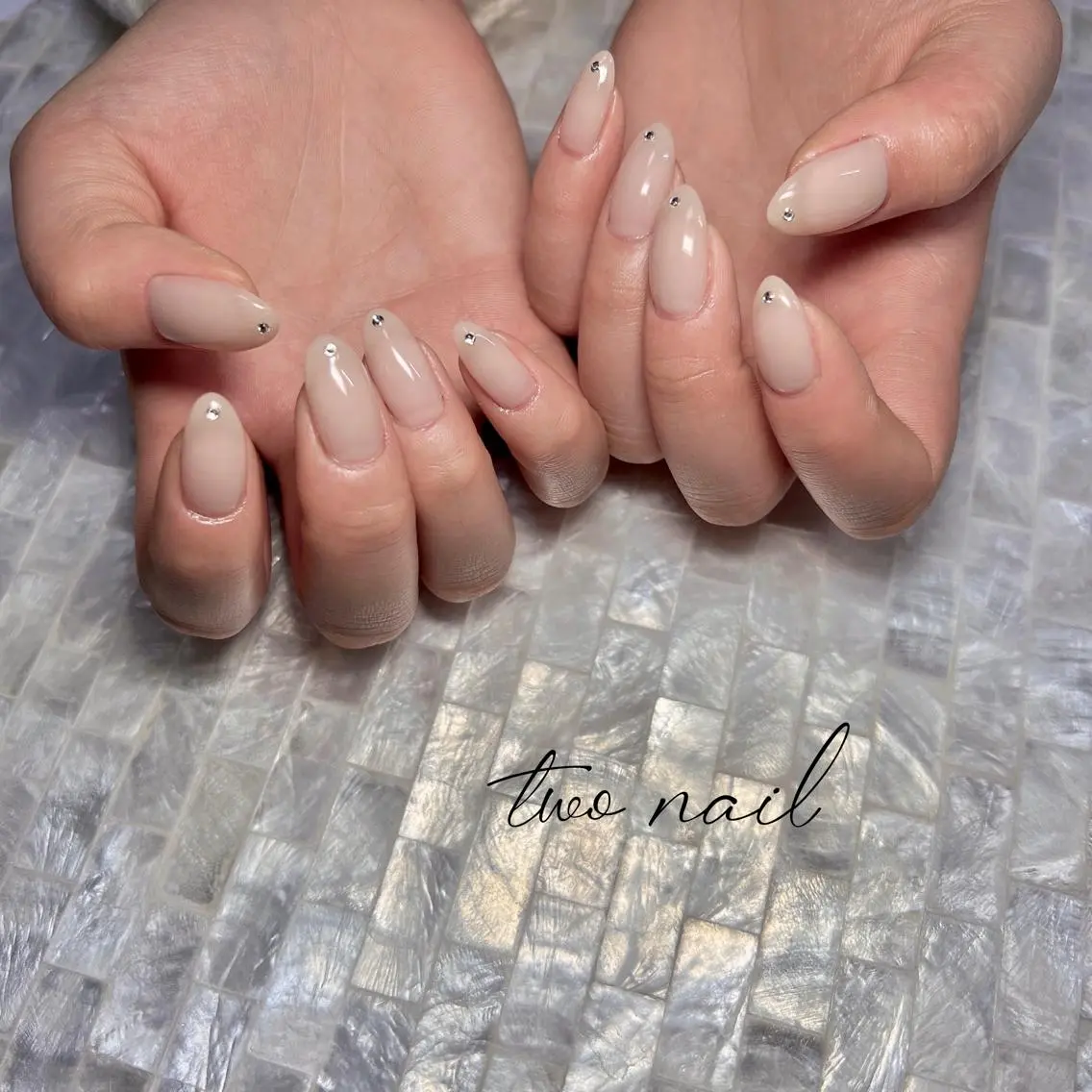 ネイル アートネイル フットネイル ハート ニュアンスネイル オフィスネイル ハンドネイル two nailのネイルデザイン