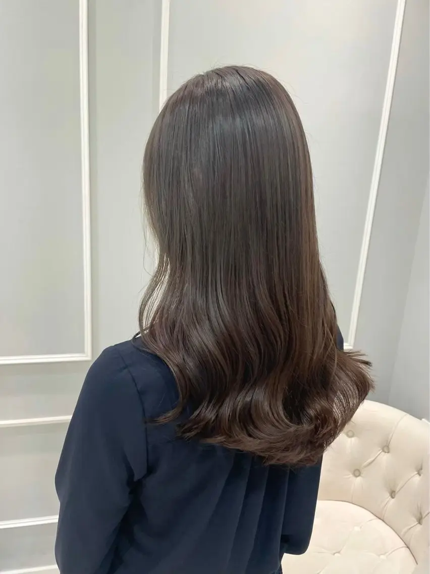 ロング ヘアカラー トリートメント 🐸西村 風香🐸のヘアスタイル