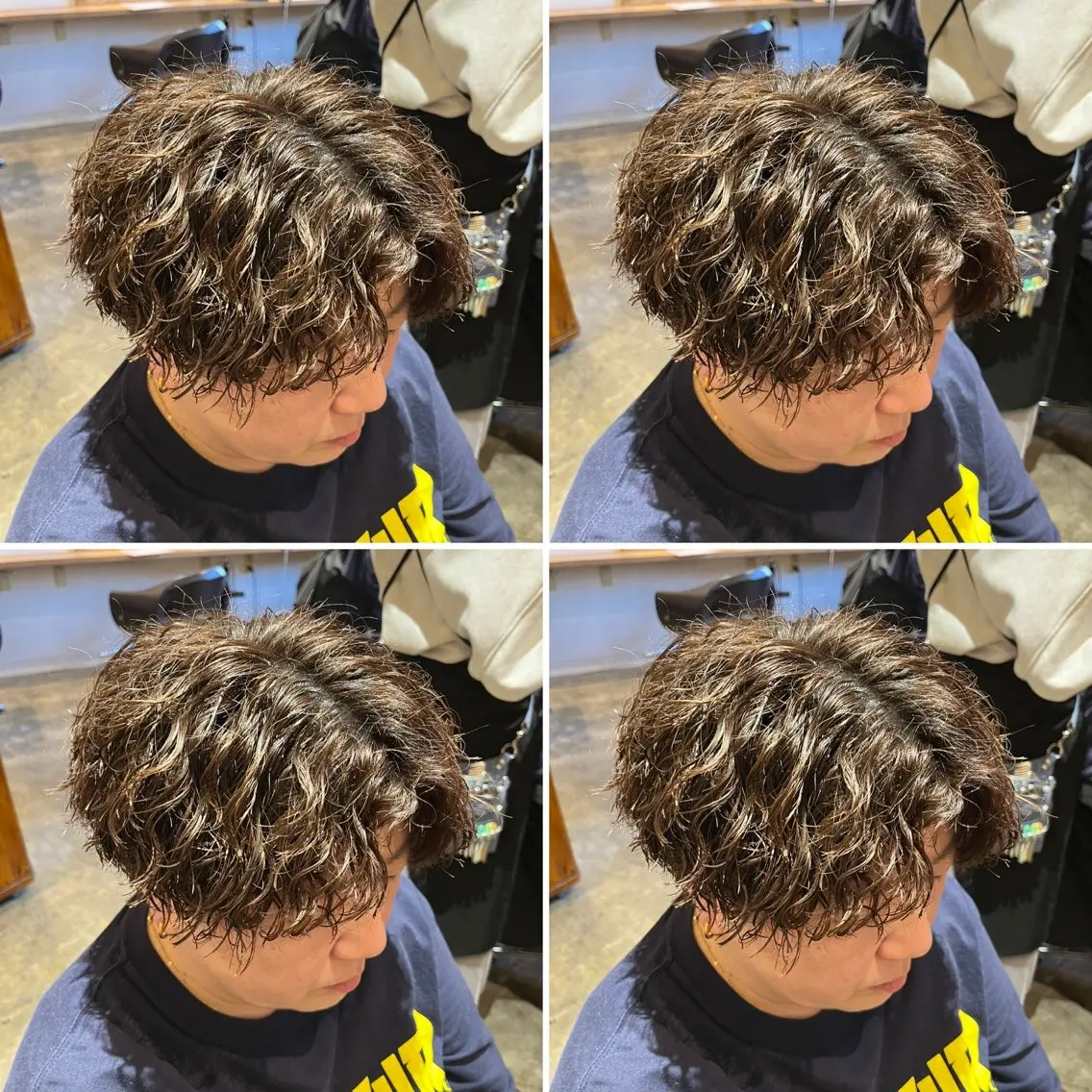 パーマ メンズ カット パーマ トリートメント ヘアセット メンズパーマ特化 店長望月謙二郎のヘアスタイル