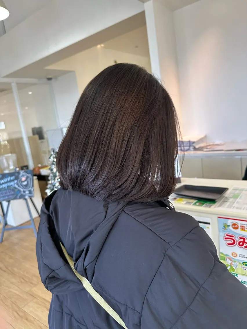 ミディアム カット ヘアカラー KO コウ 【SARA 新宮店】のヘアスタイル