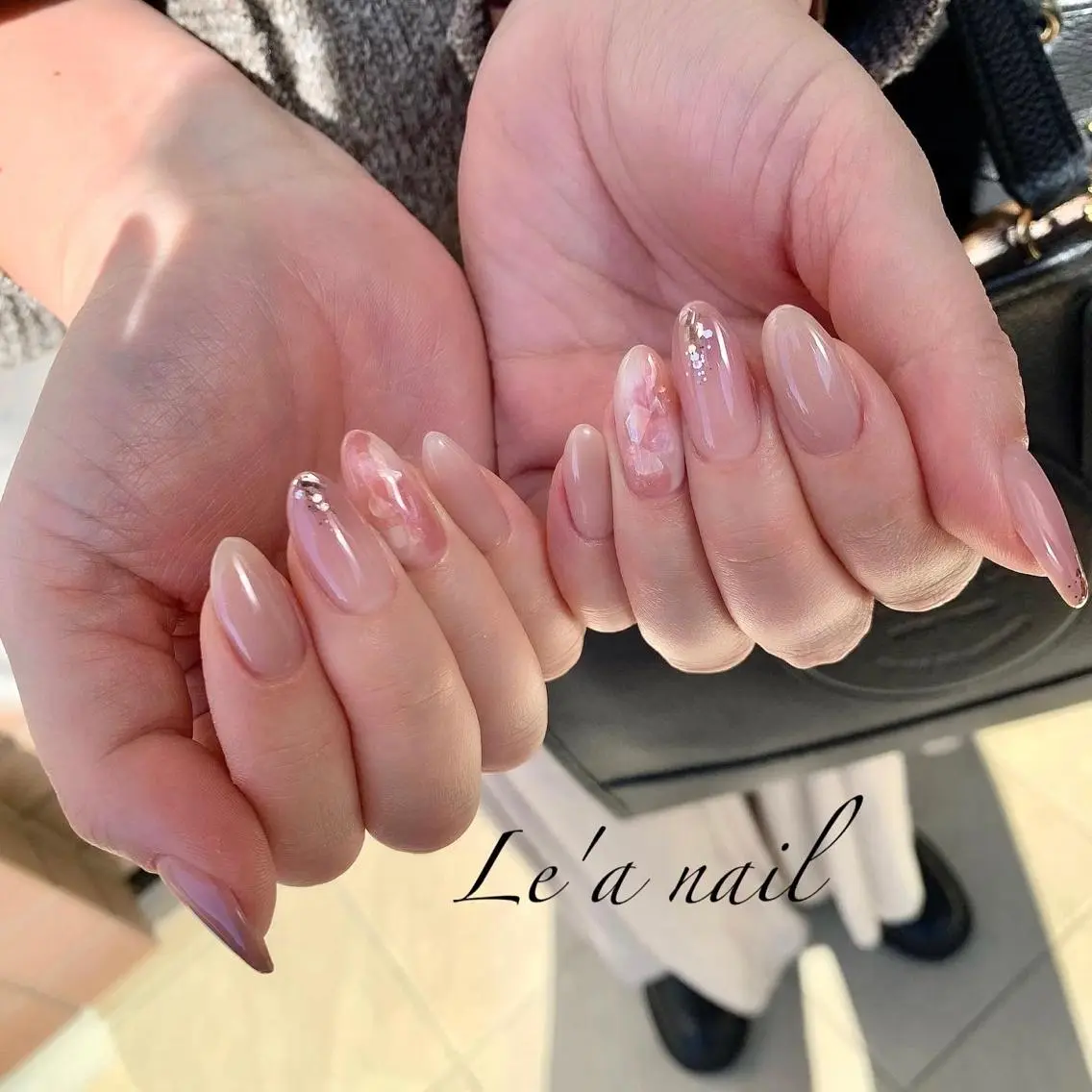 ネイル ハンドネイル 'mm  (ミリ) ＭＡＮＡＭＩのネイルデザイン