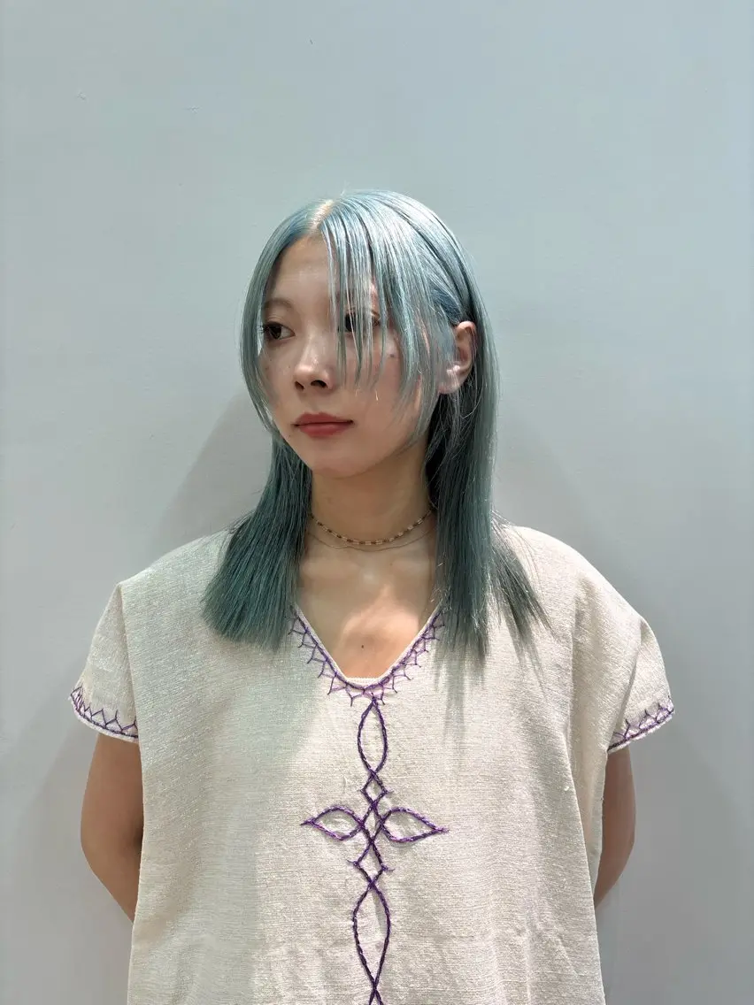 ミディアム カラー 🟧オシャレ女子多数 アツシ🟧のヘアスタイル