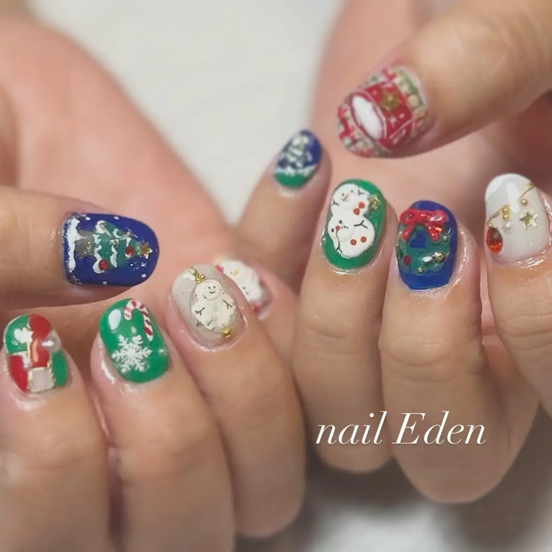 ネイル 持ち込み Eden ♾️のネイルデザイン