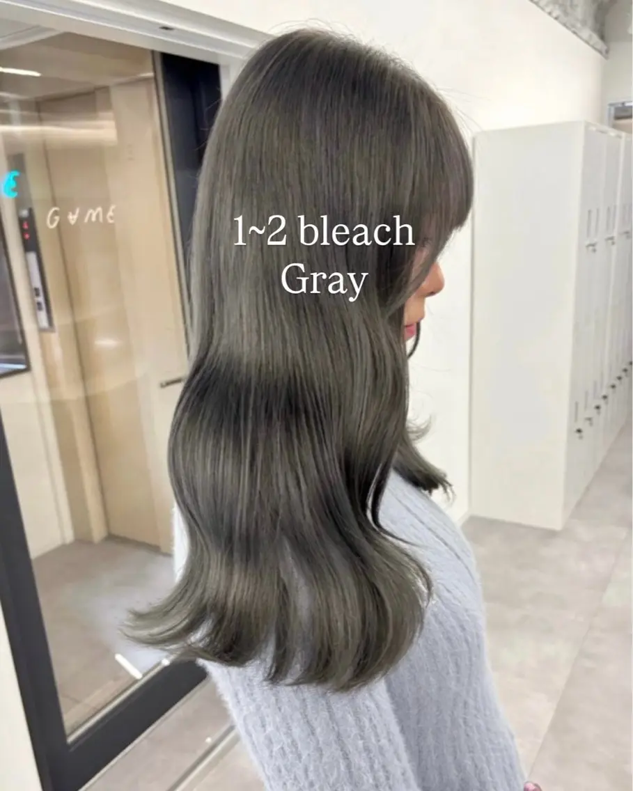 ロング カラー カット ヘアカラー 🧸🎀ブリーチ ‪栄🎀🧸かのんのヘアスタイル