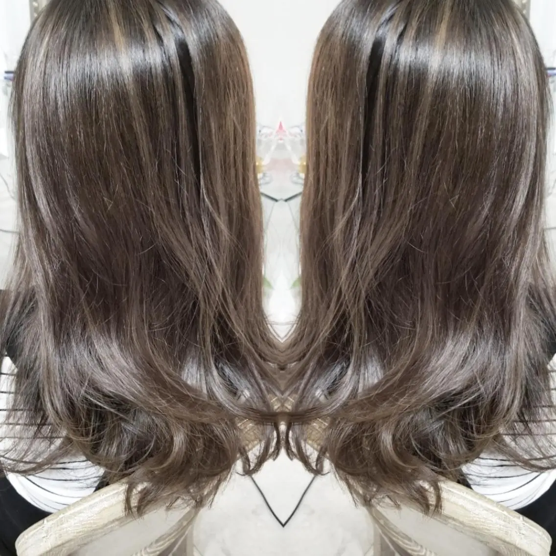 ロング カラー ヘアアレンジ ハイライトカラー ハイライト See by merの眉毛・アイブロウイメージ