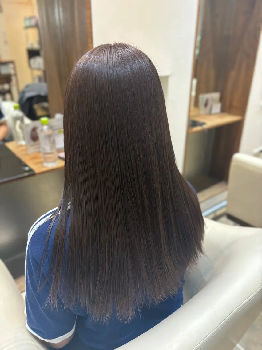 ロング カラー ブラウンカラー チョコレートブラウン ヘアカラー カットモデル募集❗️ 清野 海真のヘアスタイル