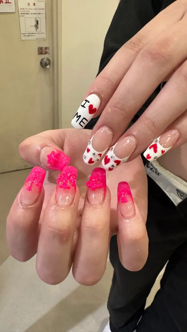 ネイル ハンドネイル 🍓個性派ネイル🎶 /Komachi❤️のネイルデザイン