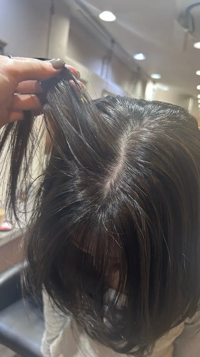 カラー グレージュ オリーブグレージュ オリーブグレー ヘアカラー MIYUU心優/ カットモデル様募集中のヘアスタイル