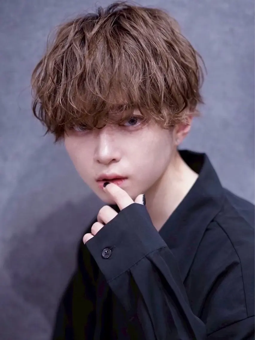 パーマ メンズ メンズパーマ カット パーマ ヤリタ カケルのヘアスタイル