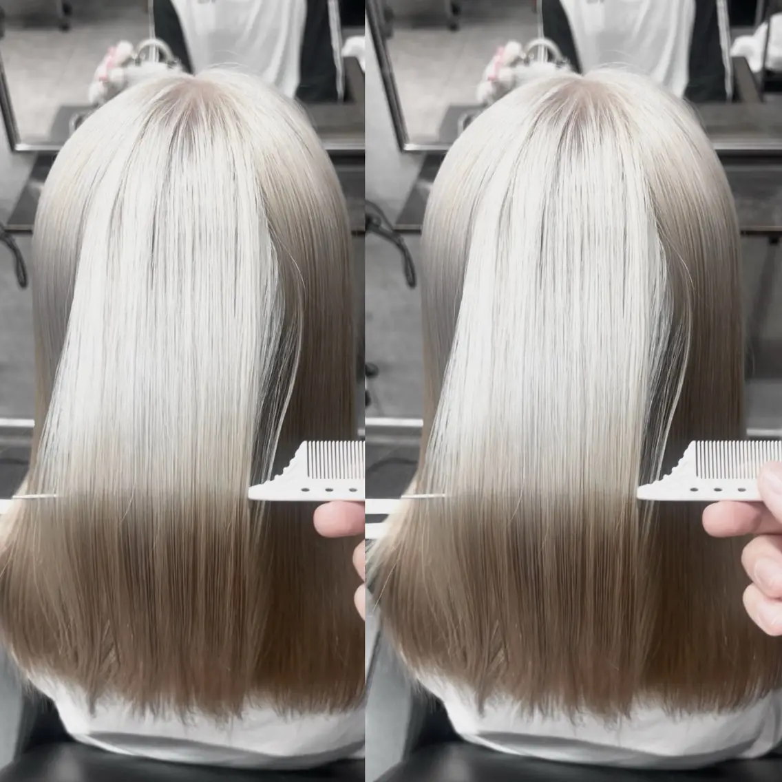 ロング 髪質改善 ロング トリートメント ヘアカラー トリートメント ヘッドスパ 🫧髪質改善 縮毛矯正特化🫧中西のヘアスタイル