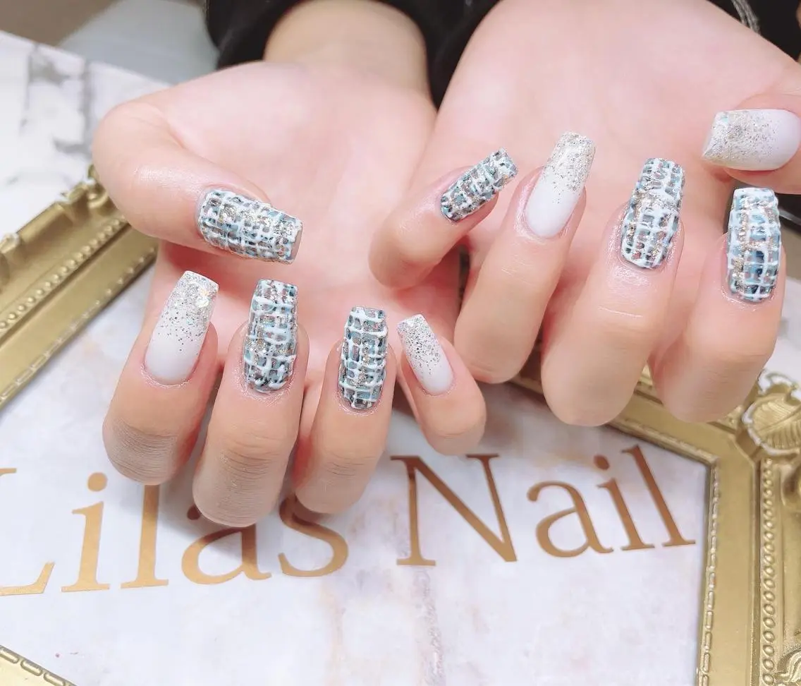 ネイル 入学式 フレンチネイル ジェルネイル グラデーション 卒業式 Lilas Nailのネイルデザイン