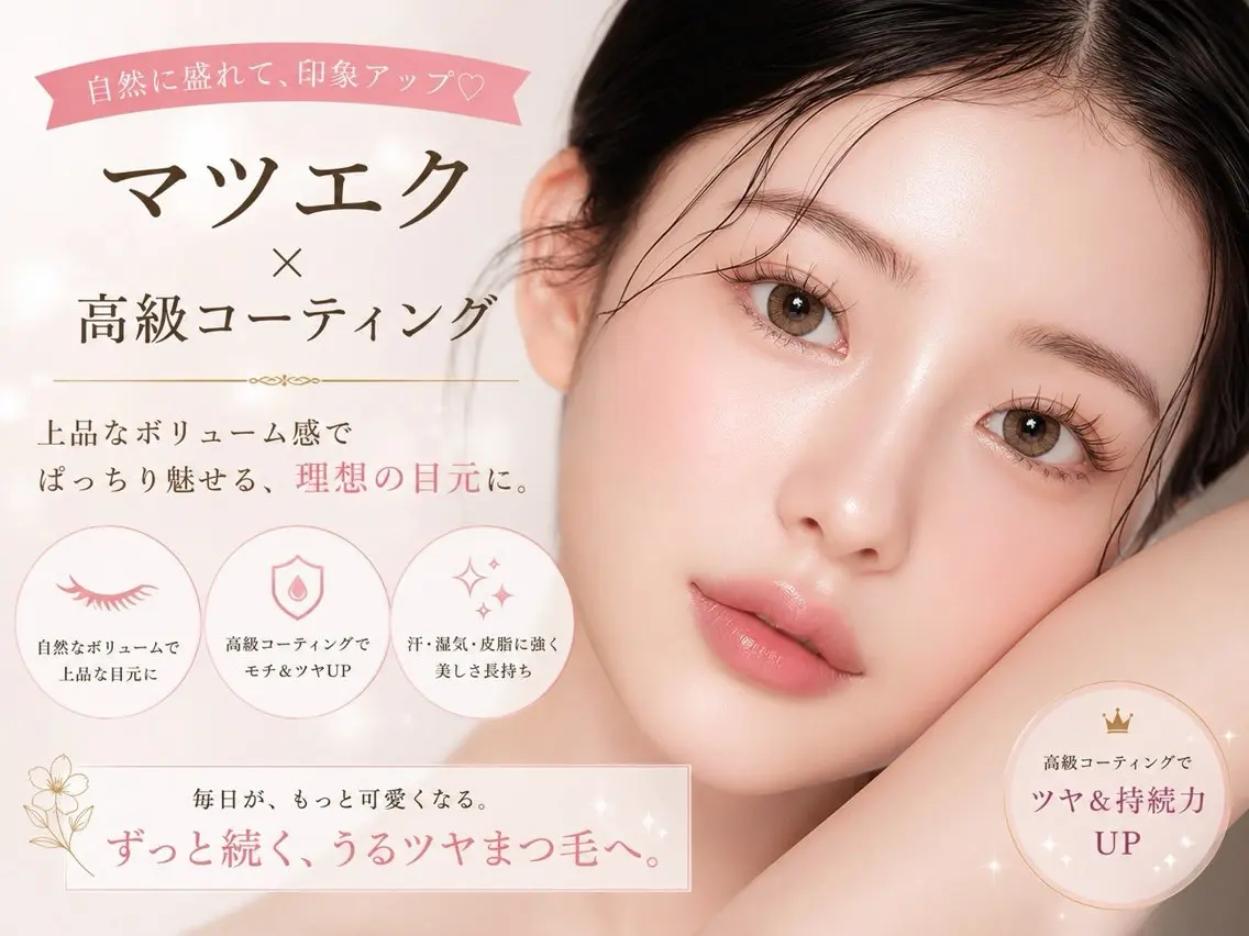 マツエク・マツパ まつげパーマ💛 MARIKOのマツエク・マツパデザイン