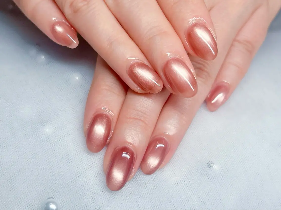 ネイル ジェルネイル マグネットネイル ニュアンスネイル オフィスネイル パラジェル ハンドネイル Salon PEARL（パール)のネイルデザイン