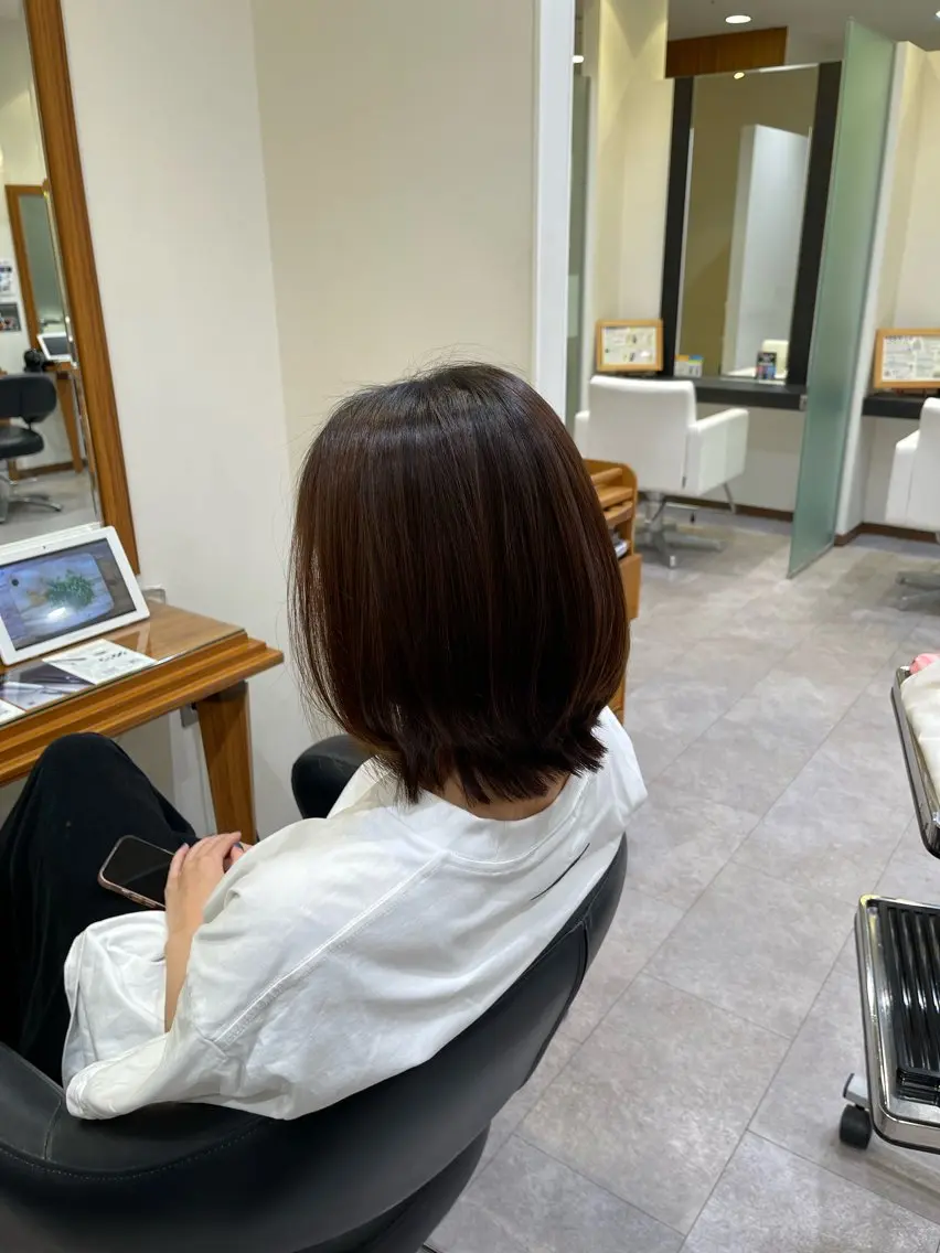 ミディアム カット ✂︎髪質改善・ Yuitoのヘアスタイル