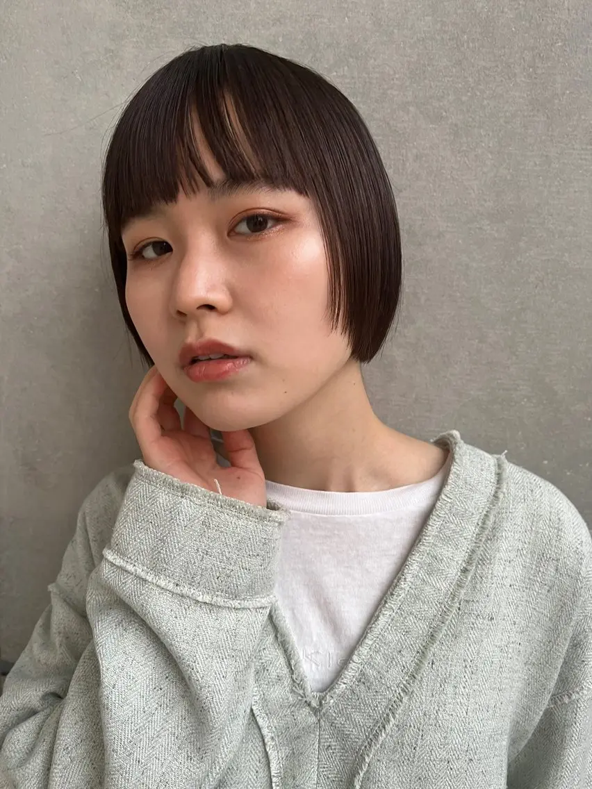 ショート 吉田 夏菜のヘアスタイル