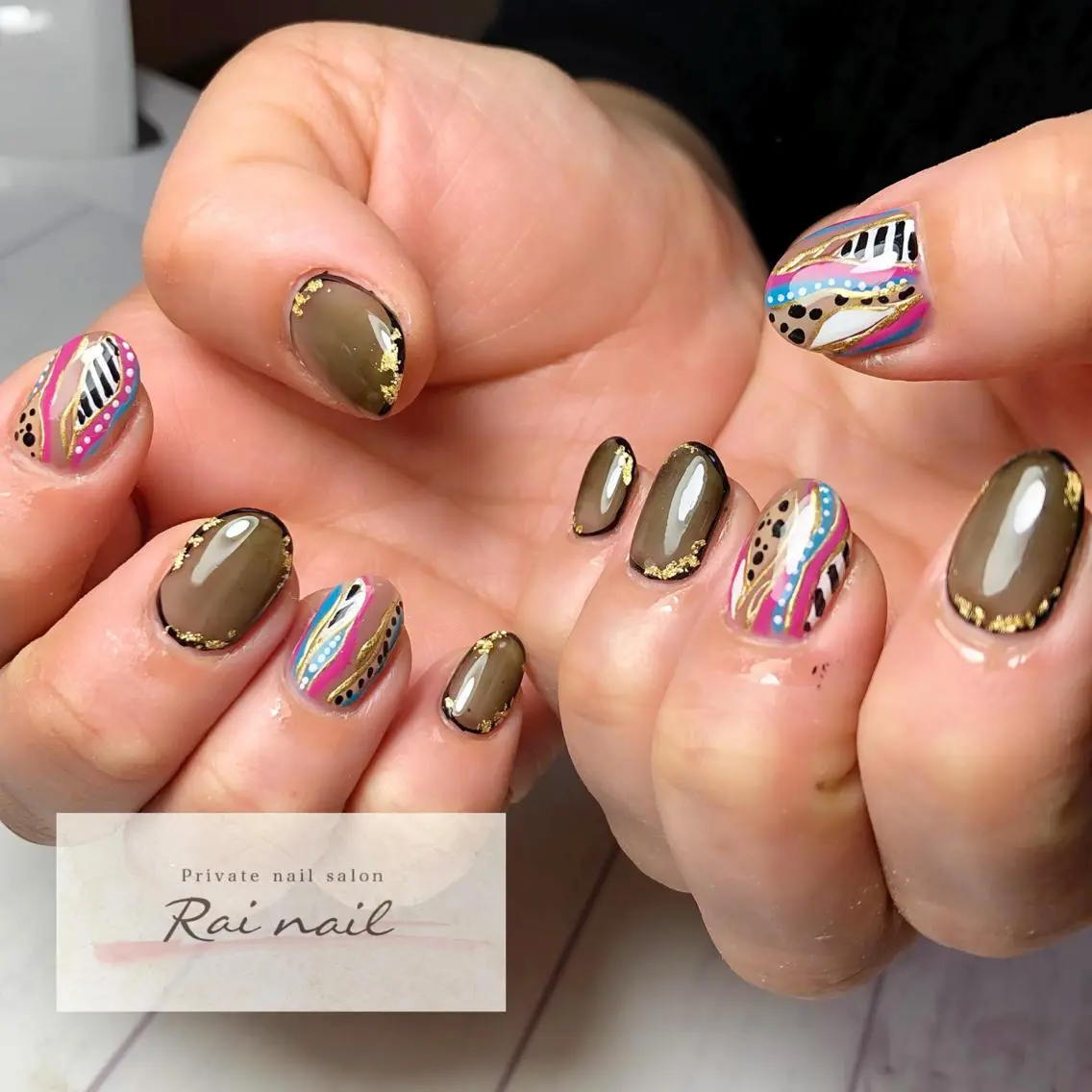 ネイル ハンドネイル Rai nail_ Risaのネイルデザイン