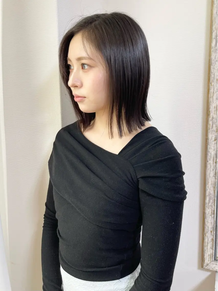 ミディアム カット トリートメント 園田 渉 ◤SHIKIO◢のヘアスタイル