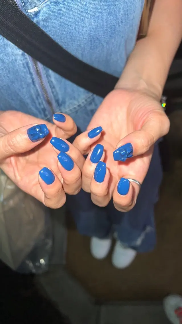 ネイル フレンチネイル ジェルネイル 韓国ネイル 持ち込み パラジェル LeaLea nails.のネイルデザイン