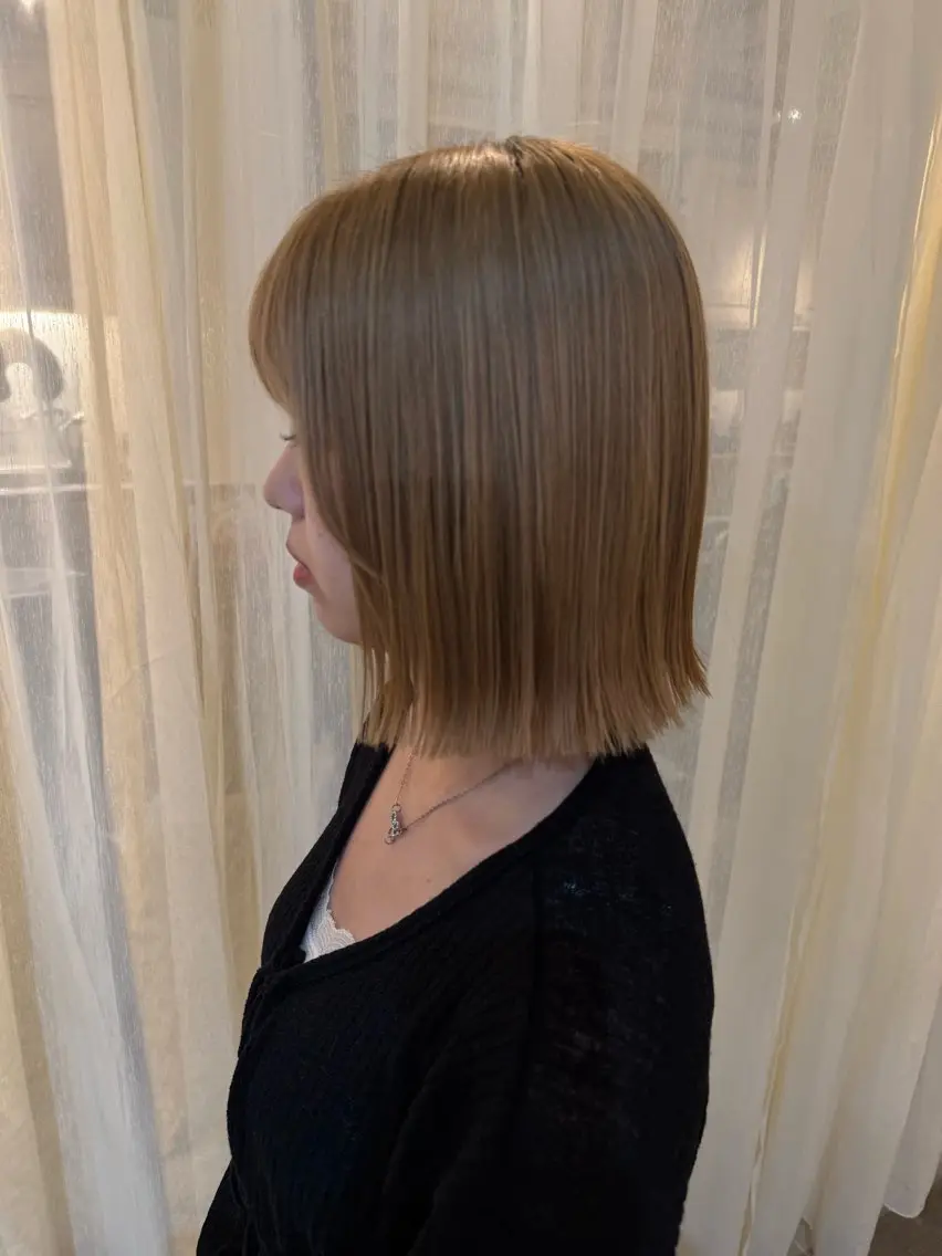 ショート 藤原 百花のヘアスタイル