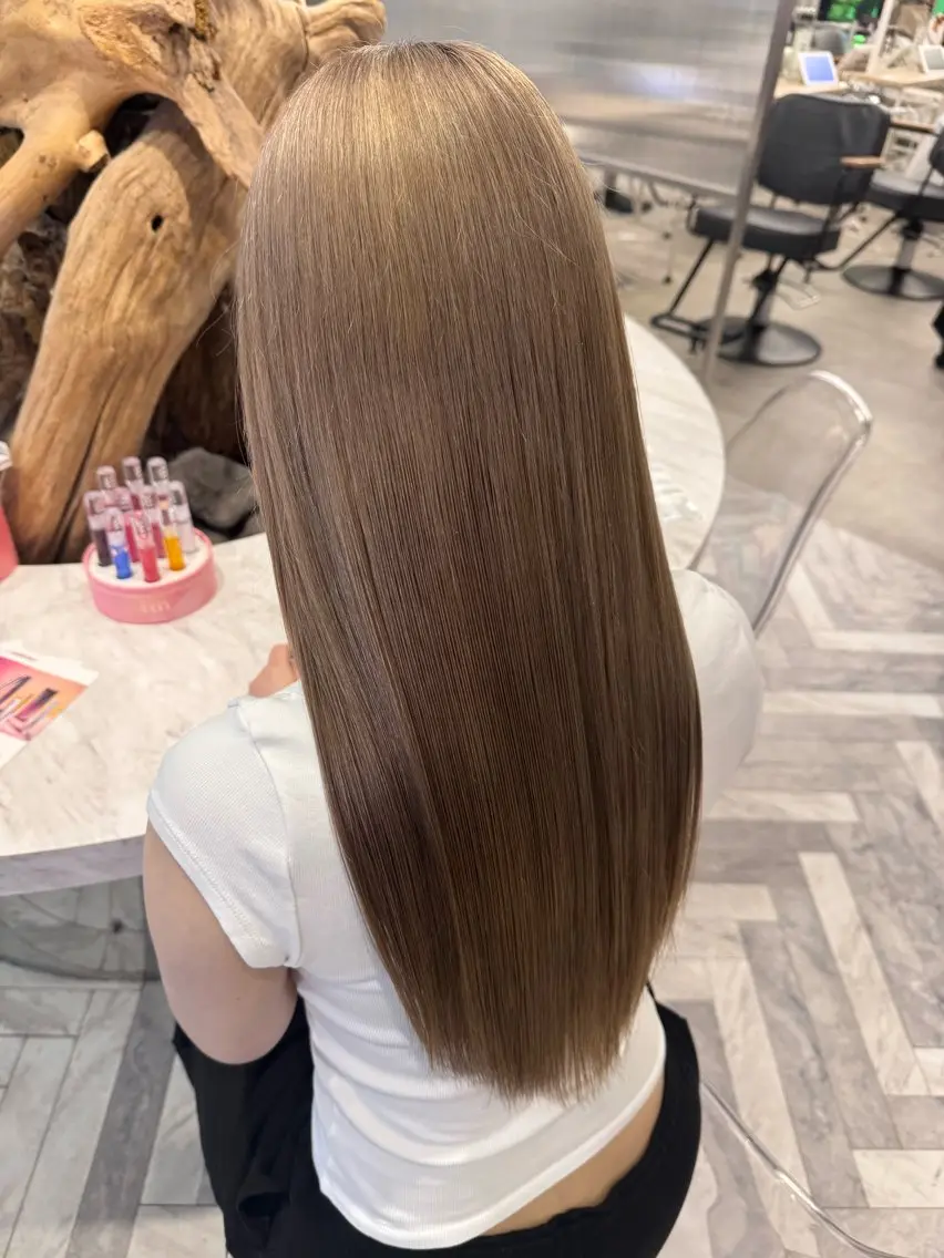 ロング ヘアカラー ハイトーン/カラー/ ゆい🌟のヘアスタイル