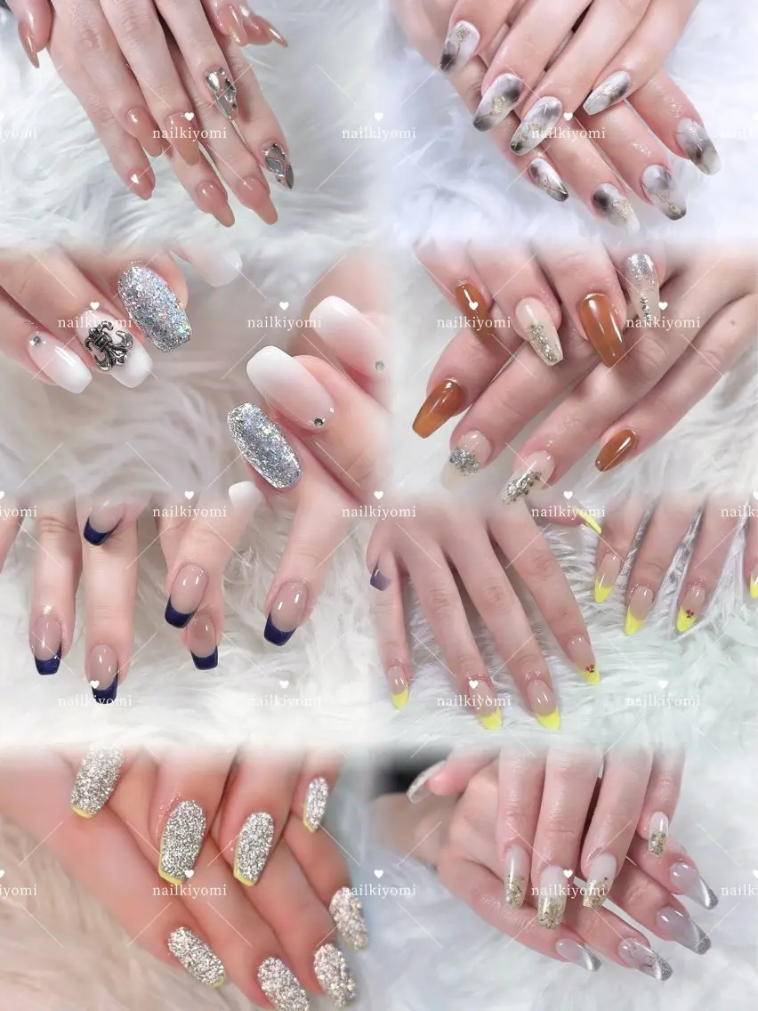 ネイル ハンドネイル 🦋Kiyomi. 🦋のネイルデザイン