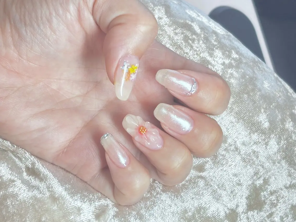ネイル 春ネイル Lino nailのネイルデザイン