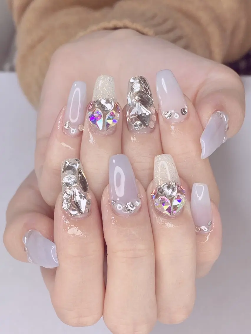ネイル アートネイル オーロラネイル 桜ネイル クリアネイル フットネイル Nail Salon ertiのネイルデザイン