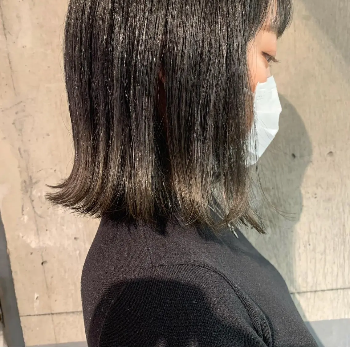 ミディアム kiyono ⭐︎ダブルカラーのヘアスタイル