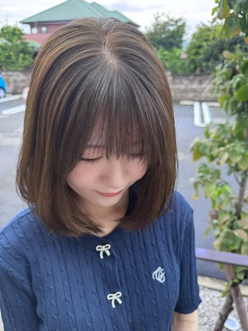 ✂️似合わせカット✨骨格や髪質に合わせて扱いやすく、毎日のお手入れが楽になるヘアスタイルに💐の写真