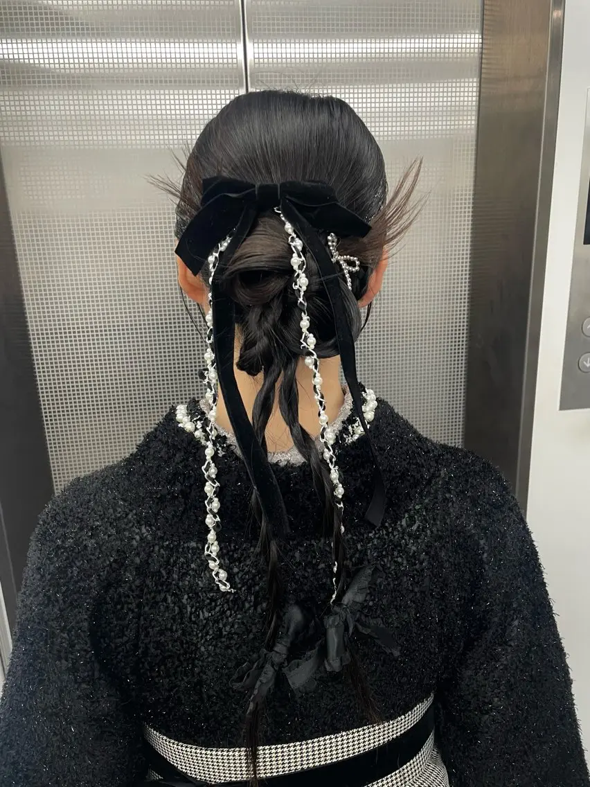 ヘアアレンジ ヘアセット Nico☺︎🎀YU ボブ/カットのヘアスタイル