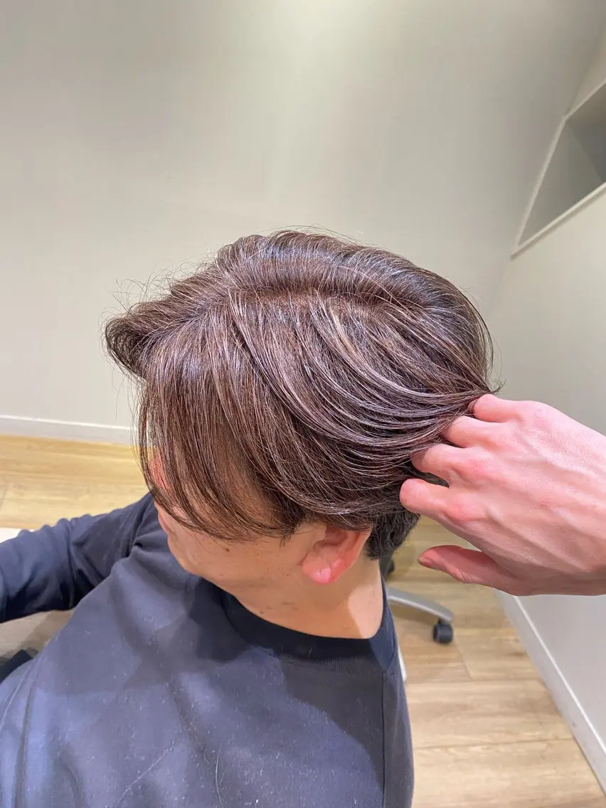 メンズ 乙骨 進之介のヘアスタイル